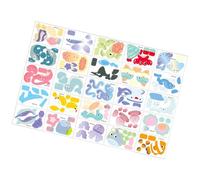Kit Creative Paper Assembly Kit, 25 pezzi Jigsaw Model Toy, Educational Brain Development Craft Set, Easy Build Interactive Learning Game Pack, for Classroom Family Road Trip