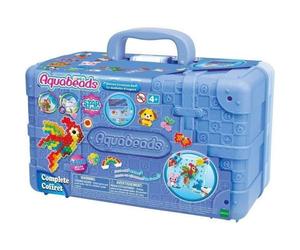 Kit Creativo Aquabeads Expert Carry Case 1400 Perline Multicolore Valigetta Portatile