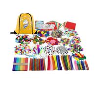 Kit Creativo Bambini 4-12 Anni con Zaino Unicorno e 100+ Pezzi