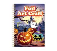 Kit Creativo Con Fogli Metallizzati Per Ragazze,Attività Manuale Con Stampa E Rimozione Di Carta Metallizzata | Set Per Creazioni Cartacee, Giochi Da Viaggio Educativi Per Bambini Ragazze Giovani E