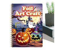 Kit Creativo con Fogli Metallizzati per Ragazze | attività Manuale con Stampa E Rimozione di Carta Metallizzata,Set per Creazioni Cartacee, Giochi da Viaggio Educativi per Bambini Ragazze Giovani E
