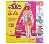 Kit Creativo Play-Doh Barbie Floral & Fringe con Bambola 28 cm