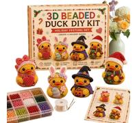 Kit Creazione Animali Con Perline Decorativa Piccola e Divertente per la