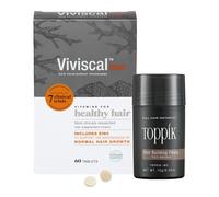 Kit Crescita Capelli Uomo: 1 Toppik 12 gr Castano Medio + 1 Viviscal Man 60 cps