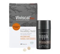 Kit Crescita Capelli Uomo: 1 Toppik 12 gr Castano Scuro + 1 Viviscal Man 60 cps