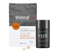 Kit Crescita Capelli Uomo: 1 Toppik 12 gr Nero + 1 Viviscal Man 60 cps