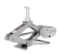 Kit cric elettrico for auto a forbice da 3 tonnellate 12V, sollevatore automatico portatile con portata di 41,9 cm for SUV e berline Controllo Preciso(Szary)