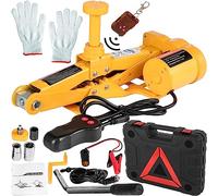 Kit cric for auto elettrica da 3 tonnellate 12V DC cric for forbici for auto portatile con strumento di riparazione dell'ascensore for auto elettrica con avvitatore a percussione(3T Jack Wrench Pump)
