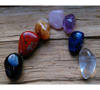Kit Cristalloterapia Burattati Medi 7 Cristalli " Le 7 pietre dei Chakra "