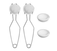 Kit Crogiolo da 6 Pezzi, Tazza per Crogiolo nel Ceramica al Quarzo, Crogiol2179