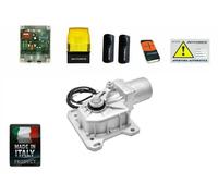 KIT CROMO 1 ANTA AUTOMAZIONE CANCELLO BATTENTE 230V INTERRATO APRICANCELLO