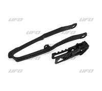 Kit cruna catena e pattino scorricatena Plastica Ufo Honda Crf 450-250 Ho04690@0