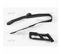 Kit cruna catena e pattino scorricatena Plastica Ufo Kawasaki Kx 450-250 Ka04744