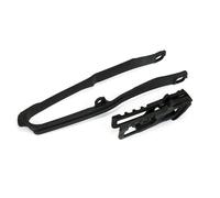 UFO PLAST Kit cruna Catena+Fascia Forcella Nero Honda CRF 250R 2018-2019