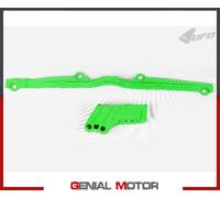 Kit Cruna Catena+Fascia Forcella Ufo Plast Per Kawasaki Kx 125 2003 > 2021 79326