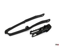 KIT CRUNA E PATTINO SCORRICATENA HONDA CRF 450RX 2017-2018 UFO PLAST HO04690@001