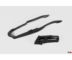 KIT CRUNA E PATTINO SCORRICATENA HONDA CRF 450X 2007-2016 UFO PLAST HO04633@001