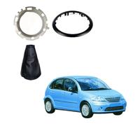 KIT CUFFIA + DOPPIA GHIERA CORNICE PER CITROEN C3 C 3 DAL 2003 AL 2009