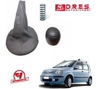 6930031 Cora Pomello e cuffia cambio con ghiera FIAT Panda II 03>12 grigio