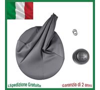 Kit Cuffia Pomello Leva Cambio Adatto per FIAT PANDA 2 169 2003 - 2011 5 Marce