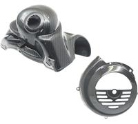 Kit Cuffia Raffreddamento Cilindro + Copriventola In Ferro Carbon Look Per 50 R L N SPECIAL