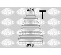 Kit soffietti, albero motore SASIC 1904041