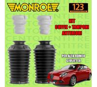 KIT CUFFIE E TAMPONI PER AMMORTIZZATORI ANTERIORI ALFA ROMEO GIULIETTA MONROE
