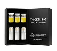 Kit Cura Capelli con Rullo ad Essenza, Sieri Ristrutturanti Per Capelli, Riduce La Caduta e Aumenta Il Volume, Rinforza Le Radici e Promuove La Ricrescita, Applicazione con Massaggio al Rullo