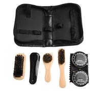 Kit Cura Scarpe Pelle Grado Professionale Pulizia Condizionamento e Lucidatura