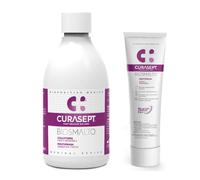 Kit Curasept Biosmalto Denti Sensibili - Collutorio 300 ml + Dentifricio 75 ml