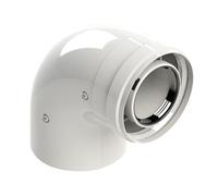 KIT CURVA 90° M-F COASSIALE PER CONDENSAZIONE Diam 60/100