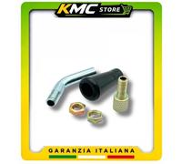 Kit Curva Cavo Gas 45° per Carburatori Dellorto PHBG PHBH PHF PHM SHA - Completo