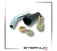 Kit Curva Cavo Gas 45° per Carburatori Dellorto PHBG PHBH PHF PHM SHA - Completo