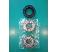 Kit cuscinetti 6205ZZ 6204ZZ SKF paraacqua 40x55x10 Whirlpool vasca