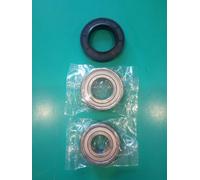 Kit cuscinetti 6205ZZ SKF 6204ZZ SKF paraacqua 35X56X10/11,5 Lavatrice Haier