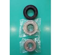 Kit cuscinetti 6205ZZ SKF + 6206ZZ SKF + paraacqua 37X76X9,5/12