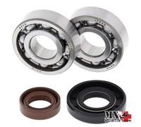 KIT CUSCINETTI ALBERO MOTORE KTM SX PRO JR 50 2002 ALL BALLS 24-1101