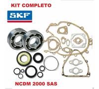 KIT CUSCINETTI ALBERO MOTORE + PARAOLI CON CONO VOLANO 19 + GUARNIZIONI MOTO