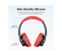 Kit Cuscinetti Auricolari + per Cuffie Soundcore Q20I Custodia Protettiva In Silicone Paraorecchie Parti di Riparazione C