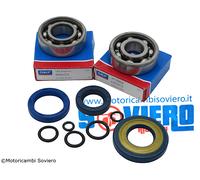 Kit cuscinetti Banco SKF e paraoli BLU Vespa 50 Special R L N 125 ET3