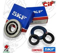 KIT CUSCINETTI BANCO SKF + PARAOLI GILERA RUNNER PureJet 50 2T LC 2006 IN SU