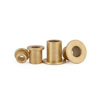 Kit cuscinetti boccole in rame autolubrificanti for metallurgia delle polveri da 5 pezzi ID4-12mm varie dimensioni(4x8x4-12x2mm)