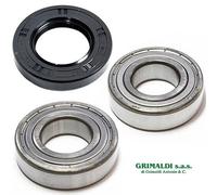 KIT CUSCINETTI E ANELLO DI TENUTA LAVATRICE INDESIT 507306 6205ZZ 6206ZZ