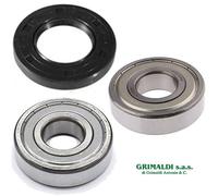KIT CUSCINETTI E ANELLO DI TENUTA LAVATRICE UNIVERSALE 6305ZZ 6306ZZ