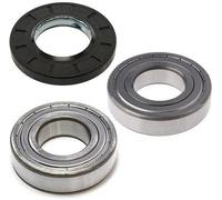 Kit Cuscinetti e Guarnizione Lavatrice di Ricambio | 45,5x84x10/12 6206ZZ 6207ZZ | Alta Durata | Compatibile con AEG Samsung Zanussi | Facile da Installare