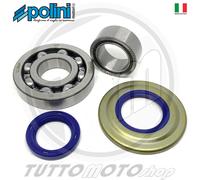 KIT CUSCINETTI E PARAOLI ALBERO MOTORE POLINI PIAGGIO VESPA PX 125 FRENO A DISCO