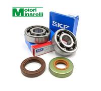 KIT CUSCINETTI E PARAOLI DI BANCO SKF AM 345 - AM6 MOTORI MINARELLI 50