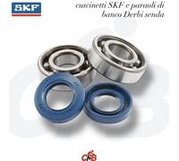KIT CUSCINETTI E PARAOLI DI BANCO SKF MOTORI DERBI APRILIA GILERA 50 2T D50B0