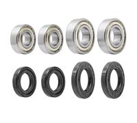 Kit cuscinetti e paraoli ruota anteriore compatibile con Yama-ha Raptor 700 660 350 250 125 Banshee 350 Warrior 350 YFZ450 Bear Tracker 250 Big Bear 250 Bruin 250 Blaster 200