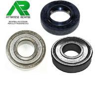 KIT CUSCINETTI E PARAOLIO CESTELLO LAVATRICE 113LG165 + S6206ZZ + S6207ZZ